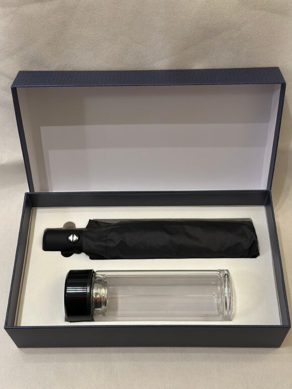 2 Piece Clear Bottle Set